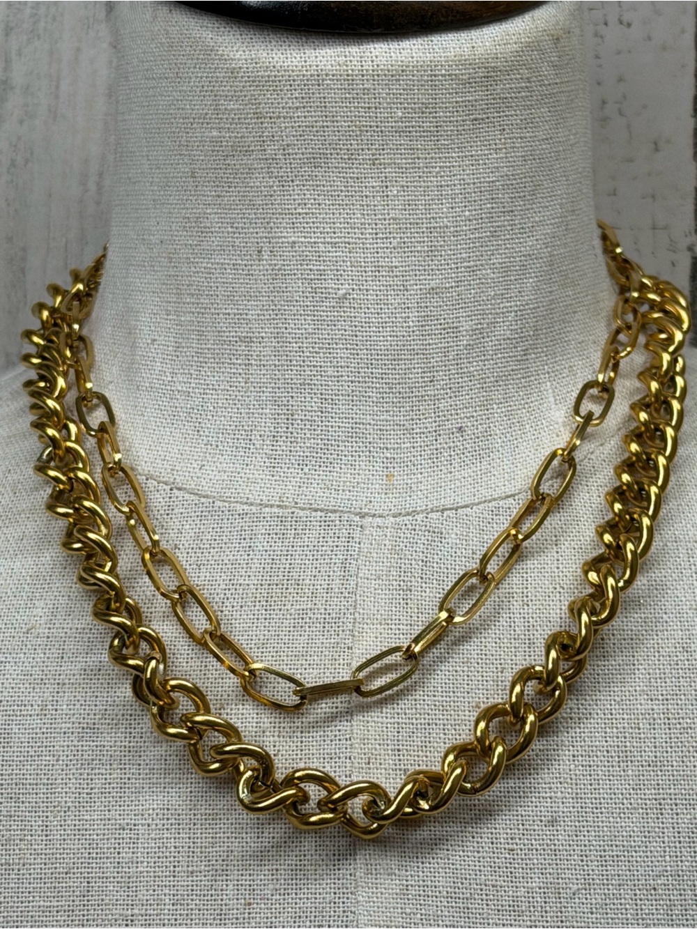 Ellie Vail Double Chain Necklace